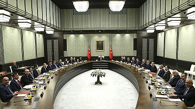 Erdogan stirs power concerns by chairing Turkish cabinet meeting Erdogan stirs power concerns by chairing Turkish cabinet meeting