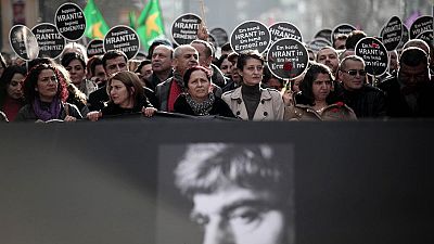 Thousands march for journalist Dink murder anniversary Thousands march for journalist Dink murder anniversary