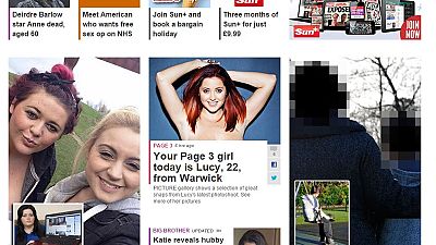The Sun newspaper drops topless models from Page 3 The Sun newspaper drops topless models from Page 3