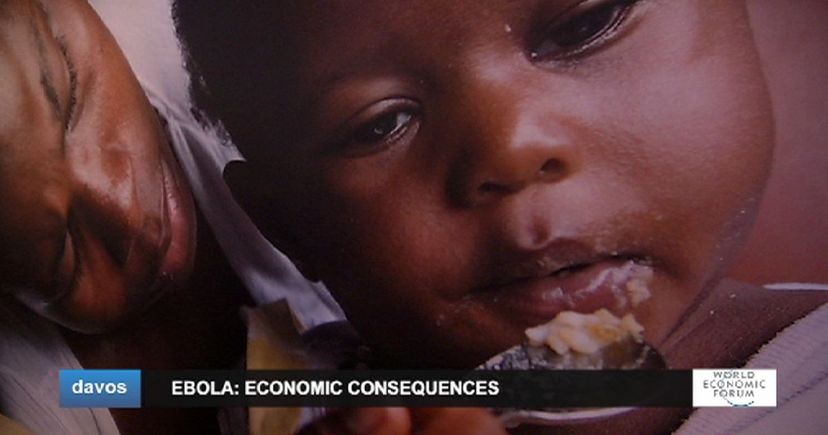 مواجهة إيبولا موضوع رئيسي في دافوس   euronews, davos economic forum