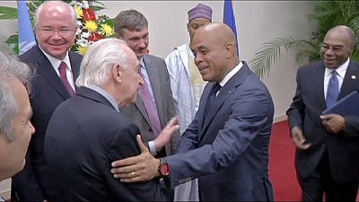 Haiti election deal sealed as UN team visits Haiti election deal sealed as UN team visits