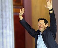Grécia: Tsipras “declara” fim da austeridade após vitória sem maioria absoluta Grécia: Tsipras “declara” fim da austeridade após vitória sem maioria absoluta