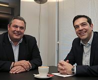 Greece: Syriza forms anti-bailout coalition government Greece: Syriza forms anti-bailout coalition government
