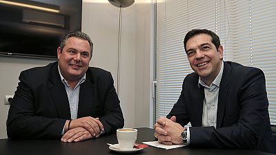 Greece: Syriza forms anti-bailout coalition government Greece: Syriza forms anti-bailout coalition government