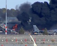 Le crash en Espagne d’un F-16 grec fait dix morts dont huit Français Le crash en Espagne d’un F-16 grec fait dix morts dont huit Français