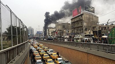 Baghdad double bombing kills 12 Baghdad double bombing kills 12