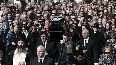 Funeral of singer Demis Roussos held in Athens Funeral of singer Demis Roussos held in Athens