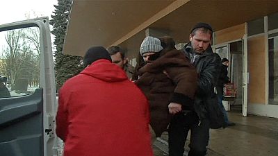 Ostukraine: Kämpfe um Debalzewo, Einwohner verlassen die Stadt Ostukraine: Kämpfe um Debalzewo, Einwohner verlassen die Stadt