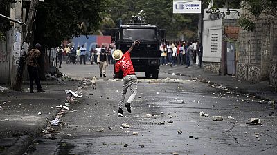 Haiti protesters call for 50 percent cut in fuel price Haiti protesters call for 50 percent cut in fuel price