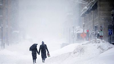 Winter storms freeze the northeastern United States Winter storms freeze the northeastern United States