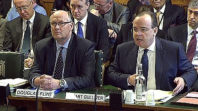 CEO do HSBC pede desculpas no parlamento britânico CEO do HSBC pede desculpas no parlamento britânico