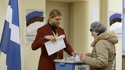 Estonia votes in election amid concerns over Russia Estonia votes in election amid concerns over Russia