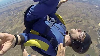 Skydiver has lucky escape after seizure at 9,000 feet Skydiver has lucky escape after seizure at 9,000 feet