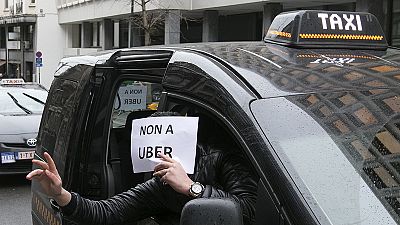 Uber ‘killing our jobs,’ say Brussels taxi drivers Uber ‘killing our jobs,’ say Brussels taxi drivers