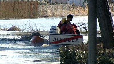 İspanya’nın kuzeyinde sel İspanya’nın kuzeyinde sel