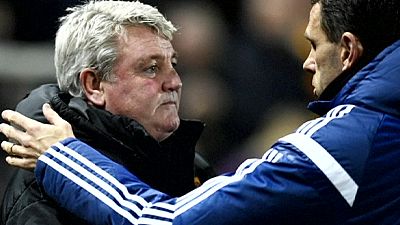 Touchline spat Touchline spat