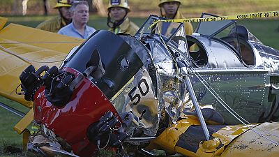 “Battered but OK” – Harrison Ford recovers after crashing vintage plane “Battered but OK” – Harrison Ford recovers after crashing vintage plane