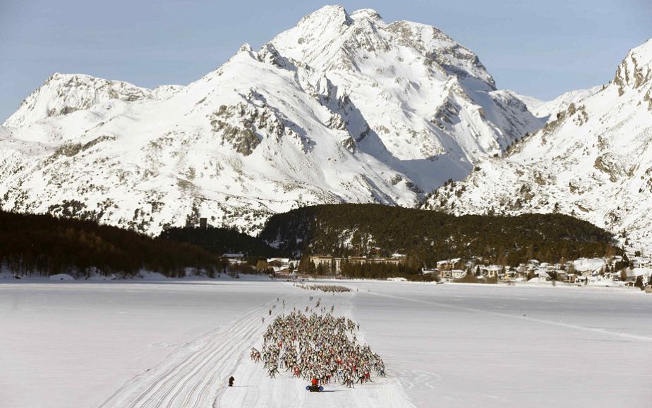 Des milliers de skieurs sur le départ