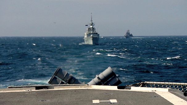 Морские учения НАТО проходят в 300 километрах от Крыма
