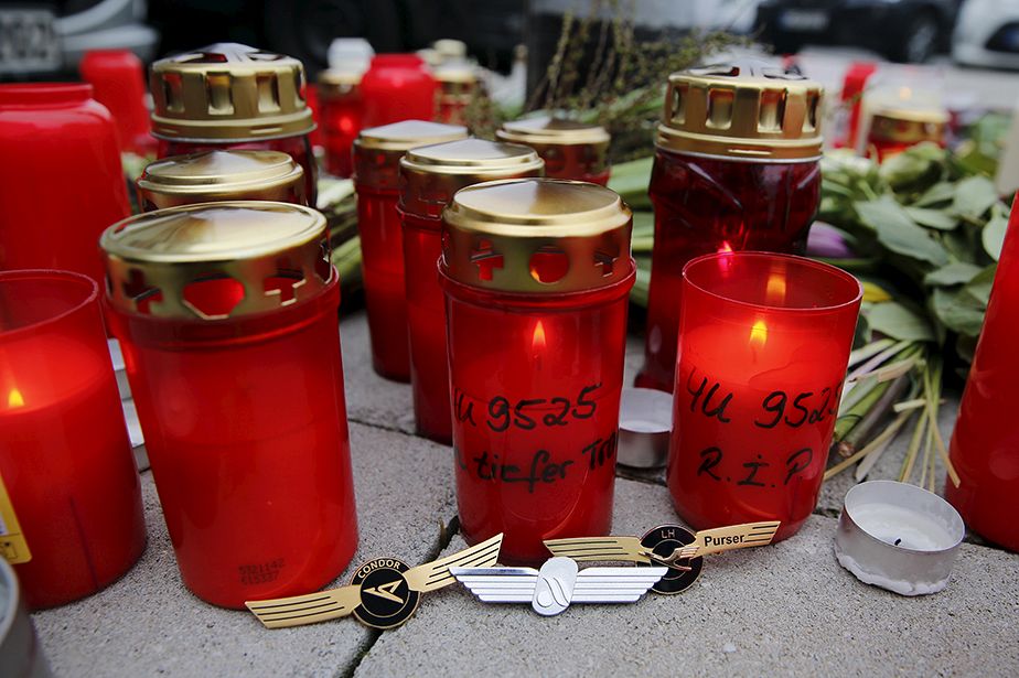 Hommage aux victimes du crash de l'Airbus de Germanwings