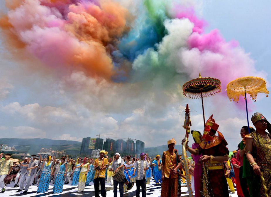 Chine : un Nouvel an haut en couleurs
