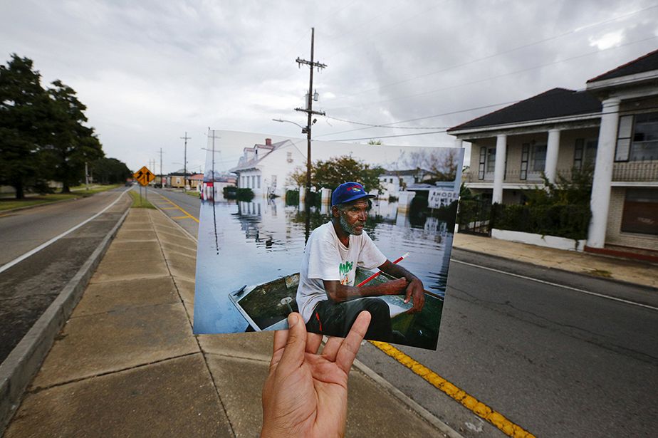 Une décennie plus tard : des photos très créatives, pour mieux souligner l'étendue de la catastrophe Katrina à la Nouvelle-Orléans.
