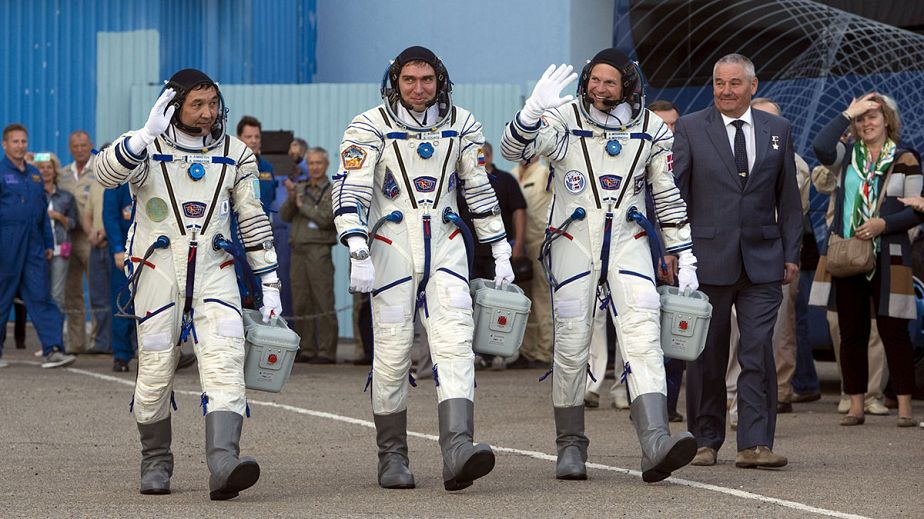 Un nouvel équipage international en route vers l'ISS