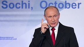 Russia’s Putin defends air campaign in Syria