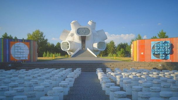 Das Ilinden-Denkmal in Kruševo