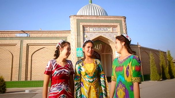 Zentrum der Seidenproduktion: Margilan in Usbekistan