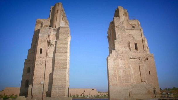 Usbekistan - der weiße Palast von Shakhrisabz