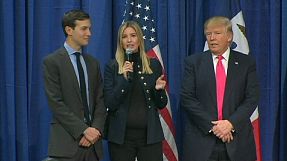 Clinton and Trump play family card in final hours before Iowa vote