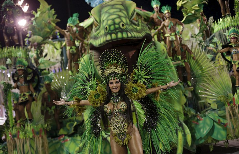 Les rêves verts du carnaval de Rio