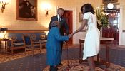 Watch: 106-year-old woman dances with Barack and Michelle Obama!