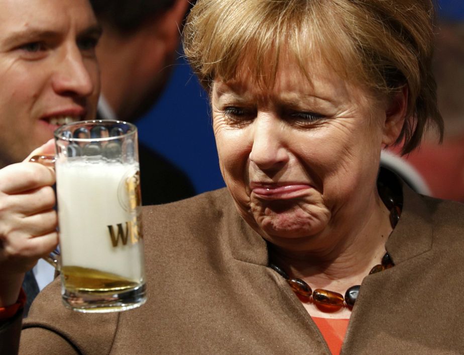 Le dur labeur d'Angela Merkel