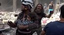 Aleppo – six days of air strikes kill an estimated 200 people