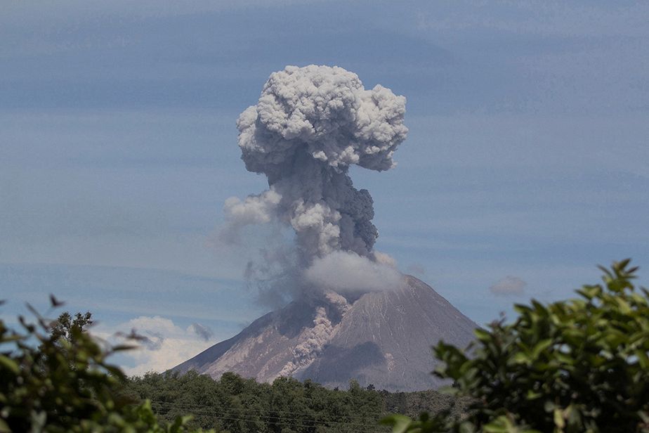 Eruption mortelle en Indonésie