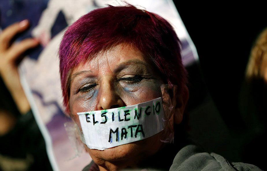 Manifestation en Argentine contre les violences faites aux femmes