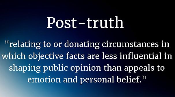Image result for post truth