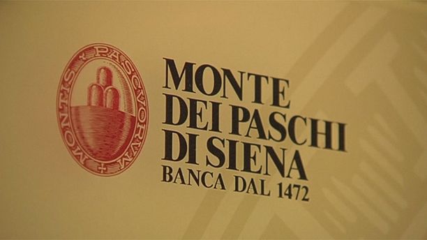 Desplome bursátil de la banca europea, con una caída del 16% del italiano Monte Paschi