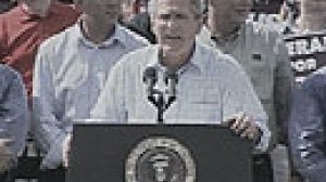 Bush and Kerry hammer home messages in key states