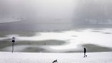 Snow storms strike much of central and eastern Europe