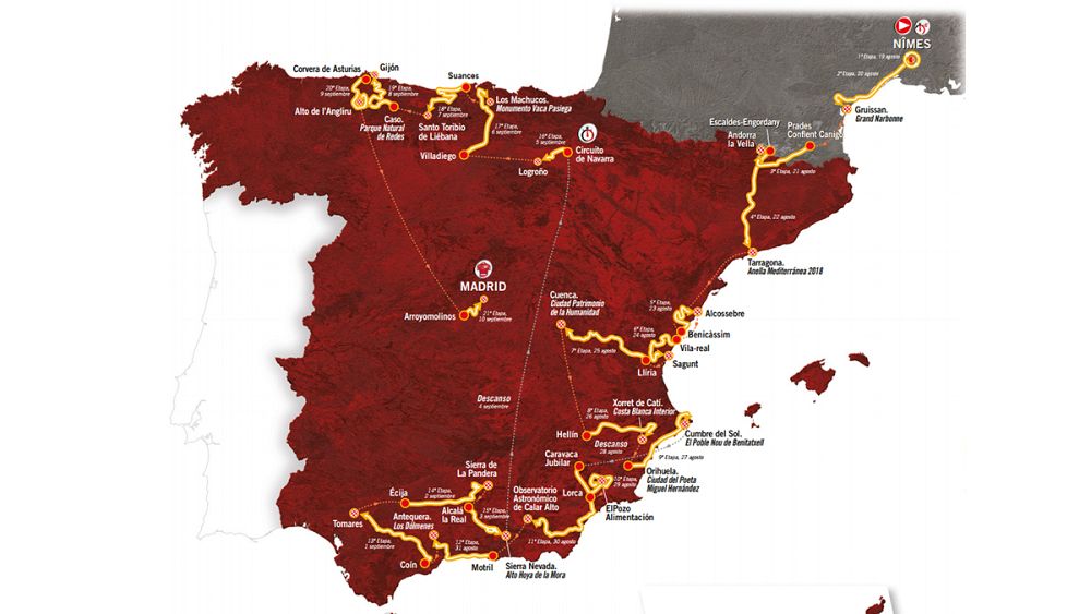 Cycling: 2017 Vuelta route unveiled - euronews