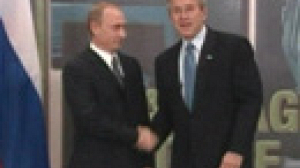 International debut for Bush II at APEC forum