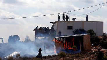 Expropriação violenta de colonato israelita na Cisjordânia