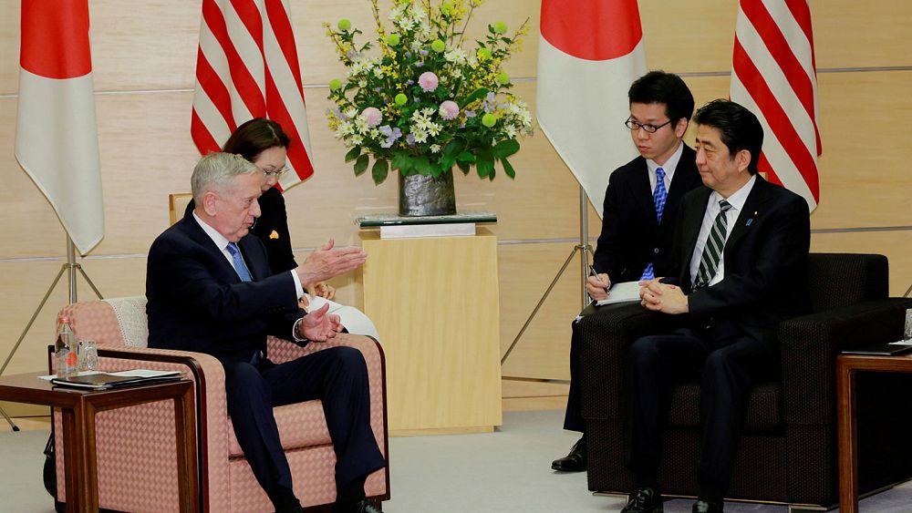 James Mattis rencontre Shinzo Abe à J-7 de sa venue à Washington - euronews