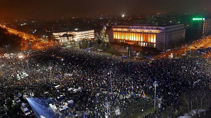 Image result for romania protest