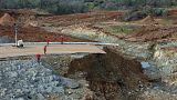Continuam os trabalhos na barragem de Oroville