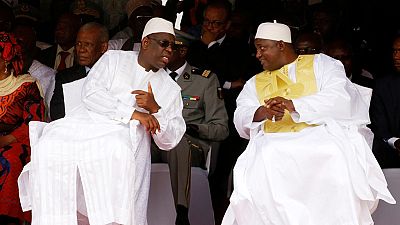 Le président gambien effectue au Sénégal sa 1e visite officielle