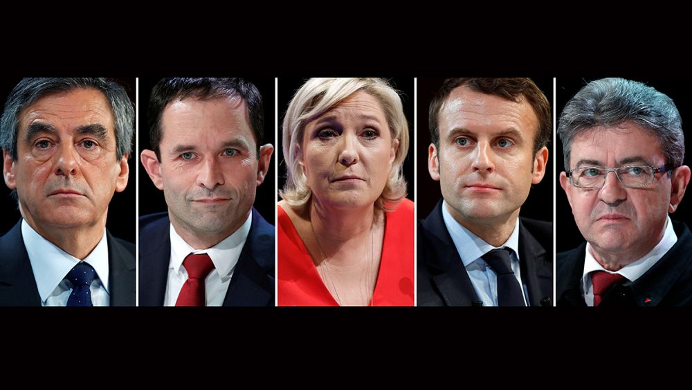 Francia: Le Pen y Macron quedarían codo a codo en la primera ... - euronews